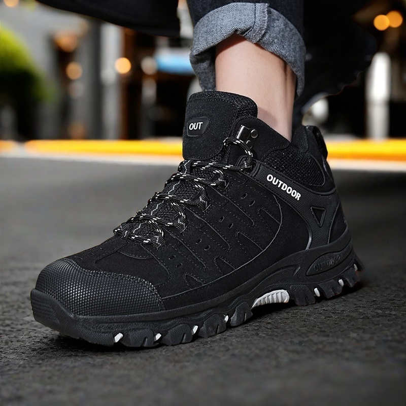Men Shoes Boots - Summer Ankle Sneakers Man Shoes Woven