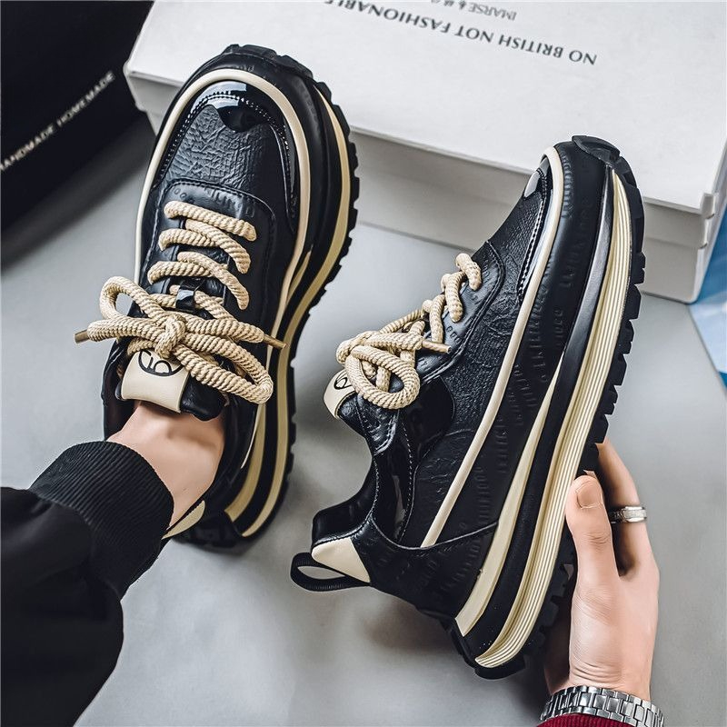Men'S Shoes Height Increase - Men's Shoes 2026 Autumn New Breathable