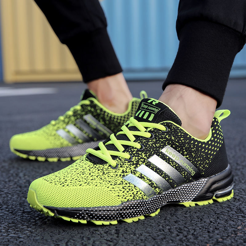 Men Shoes Running Sale - Hot Sale Green Running Shoes Unisex