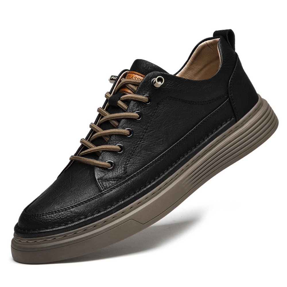 Men Shoes Eu To Us Size - 2026 LUKE LK2082 Leather Look Casual