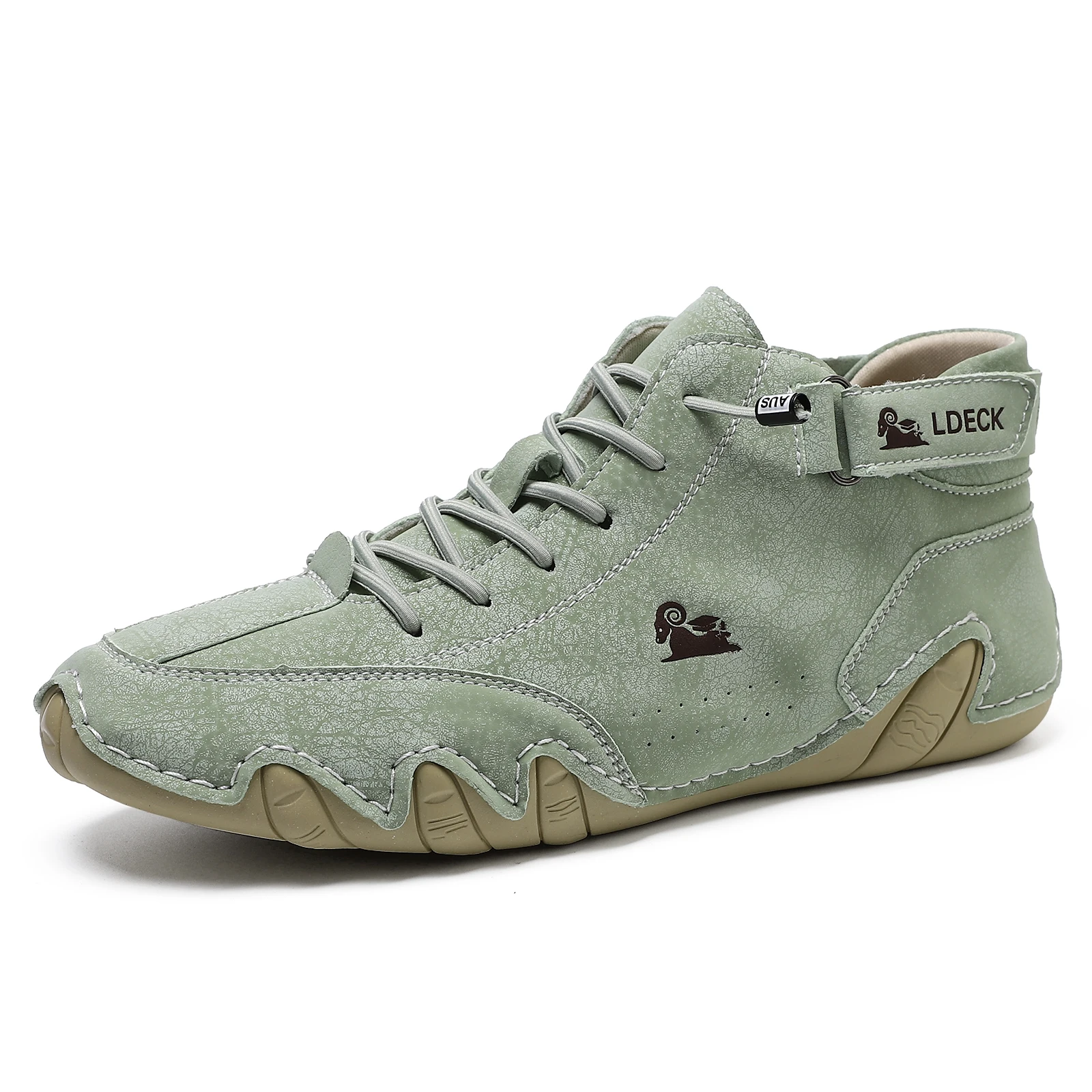 Men'S Shoes Hoka Sale - Men's Genuine Leather Shoes Ankle Boots