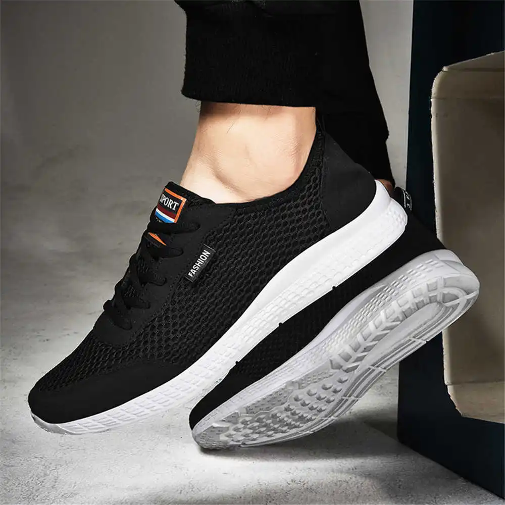 Men'S Shoes Good For Flat Feet - 35-46 Breathable Light Blue Sneakers Men