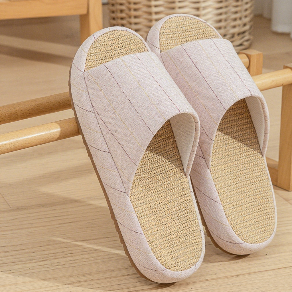 Summer Women Home Slippers Lin - Men'S Shoes With Platform 评论和价格
