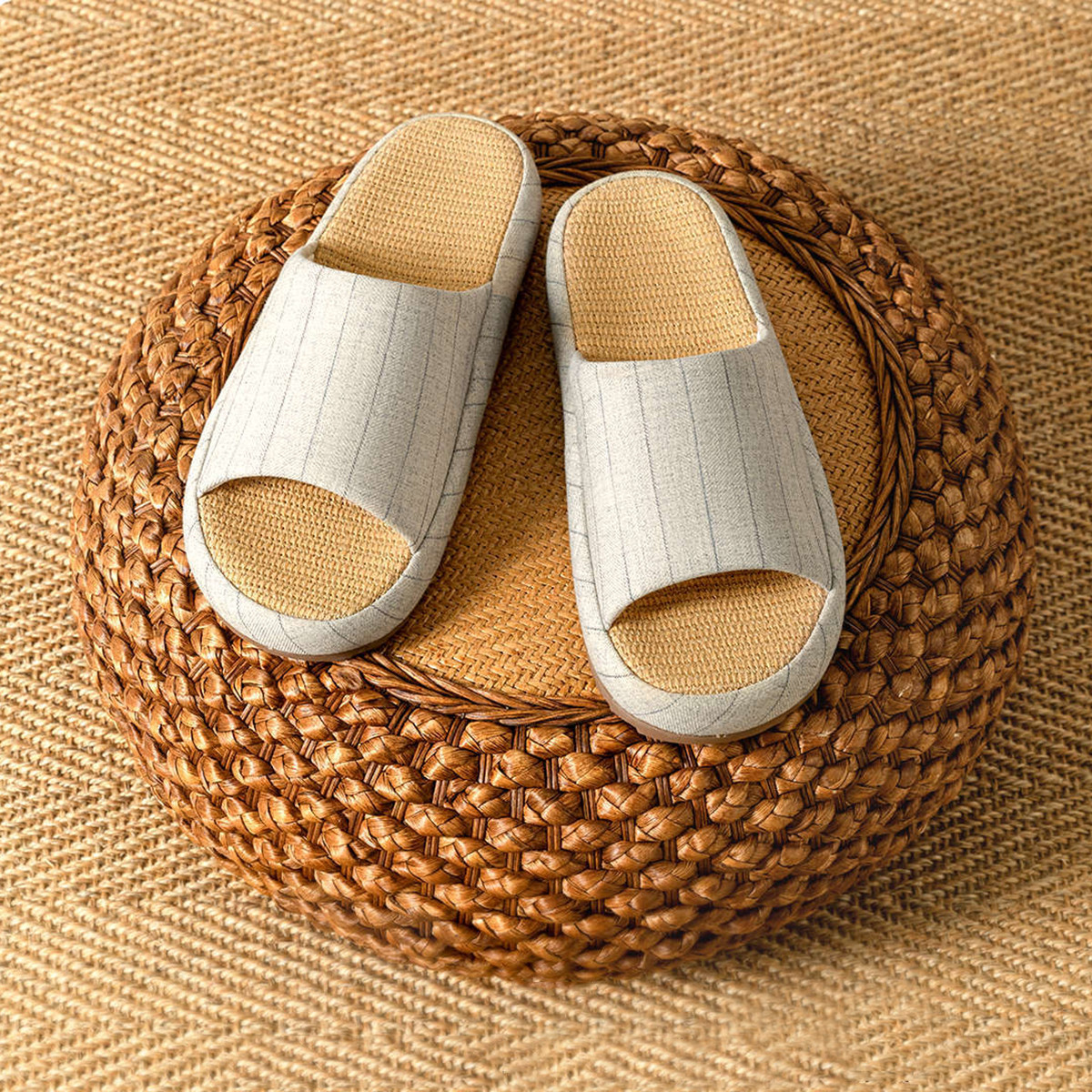 Summer Women Home Slippers Lin - Men'S Shoes With Platform 评论和价格