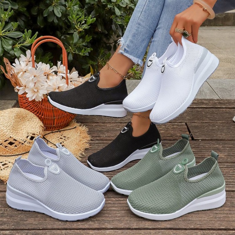 Women's Casual Mesh Sneakers S - Mesh Trainer Breathable 评论和价格