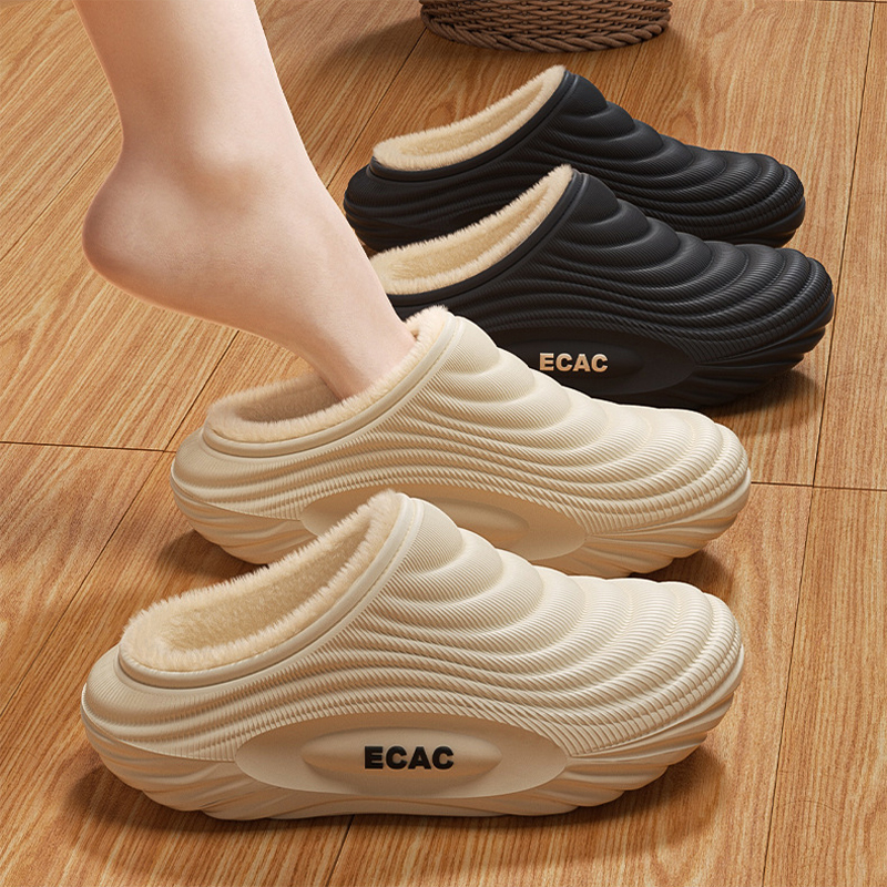 Home Fuzzy Slipper Women Fluff - Men'S Shoes Grip 评论和价格