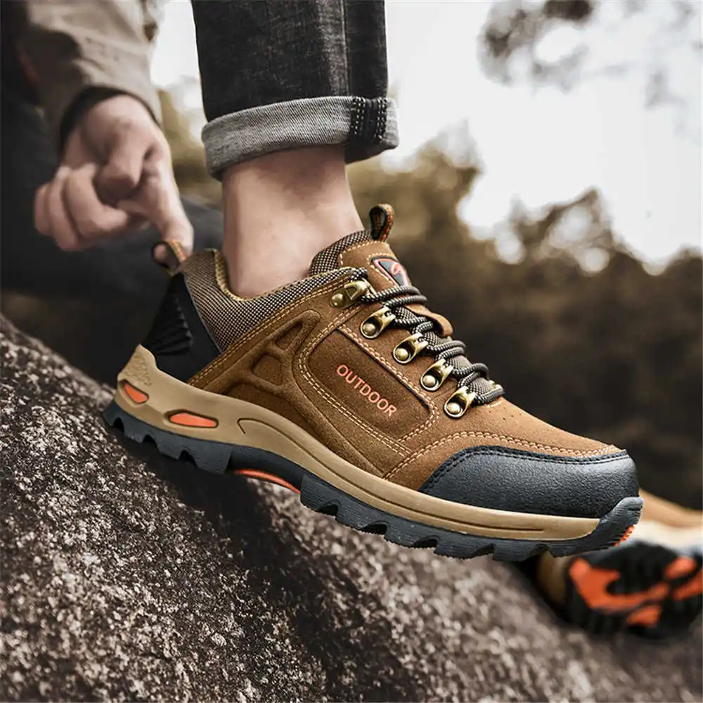 Non-slip Lace Up Hiking Tennis - Men'S Shoes Good For Flat Feet 评论和价格
