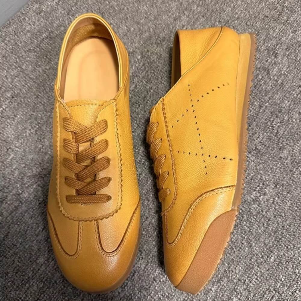 Handcrafted Tan Leather Brogue - Men'S Shoes Brogues 评论和价格
