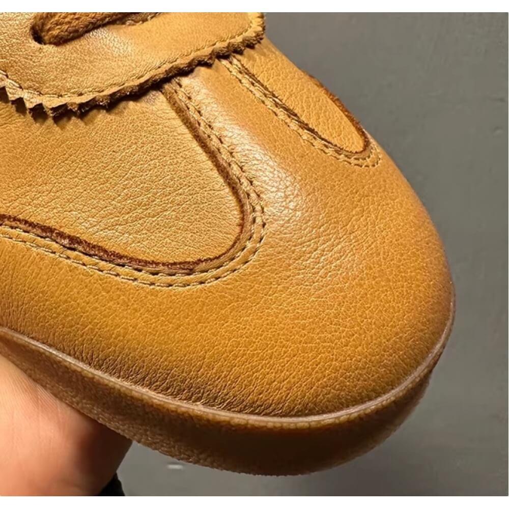 Handcrafted Tan Leather Brogue - Men'S Shoes Brogues 评论和价格