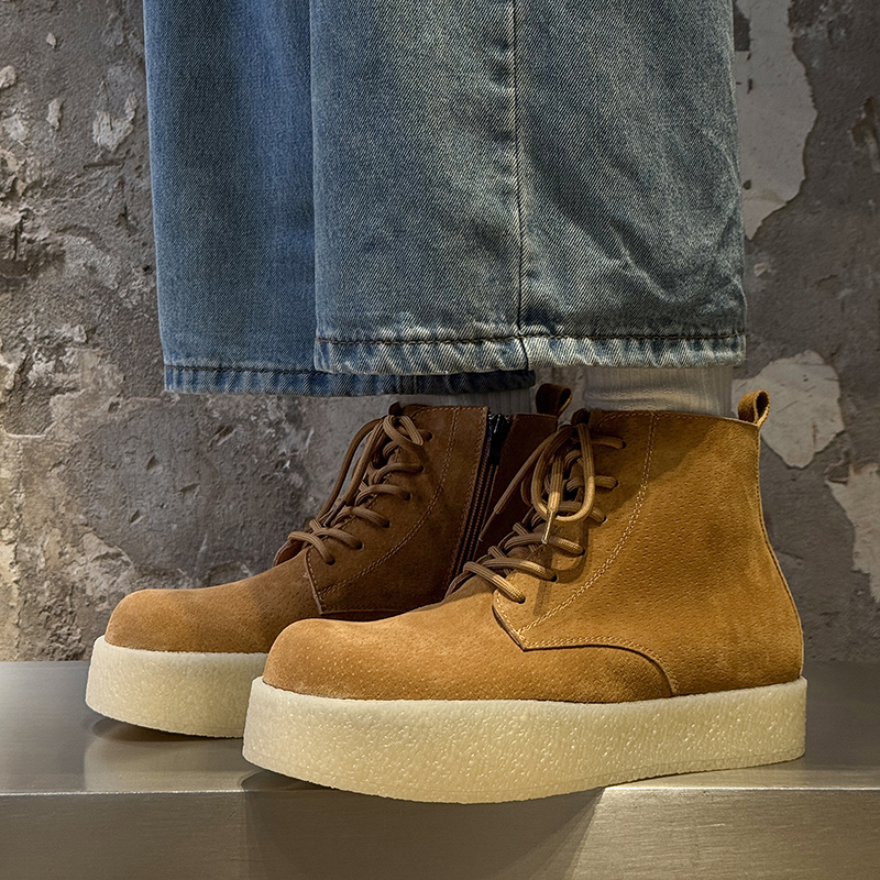 Thick Soled Height Increasing  - Men'S Shoes Height Increase 评论和价格