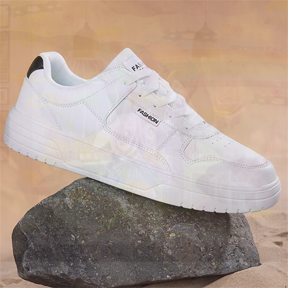 With Ties PU Leather Shoes 41  - Men'S Shoes Good For Flat Feet 评论和价格