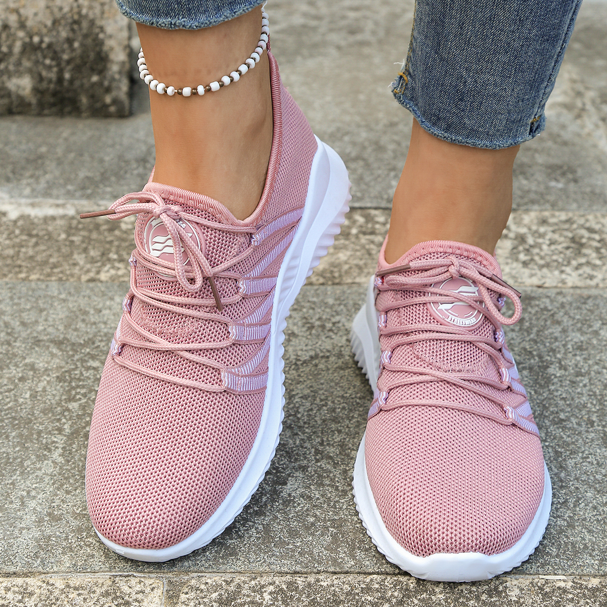 Women's  Breathable Knit Mesh  - Mesh Trainer Breathable 评论和价格