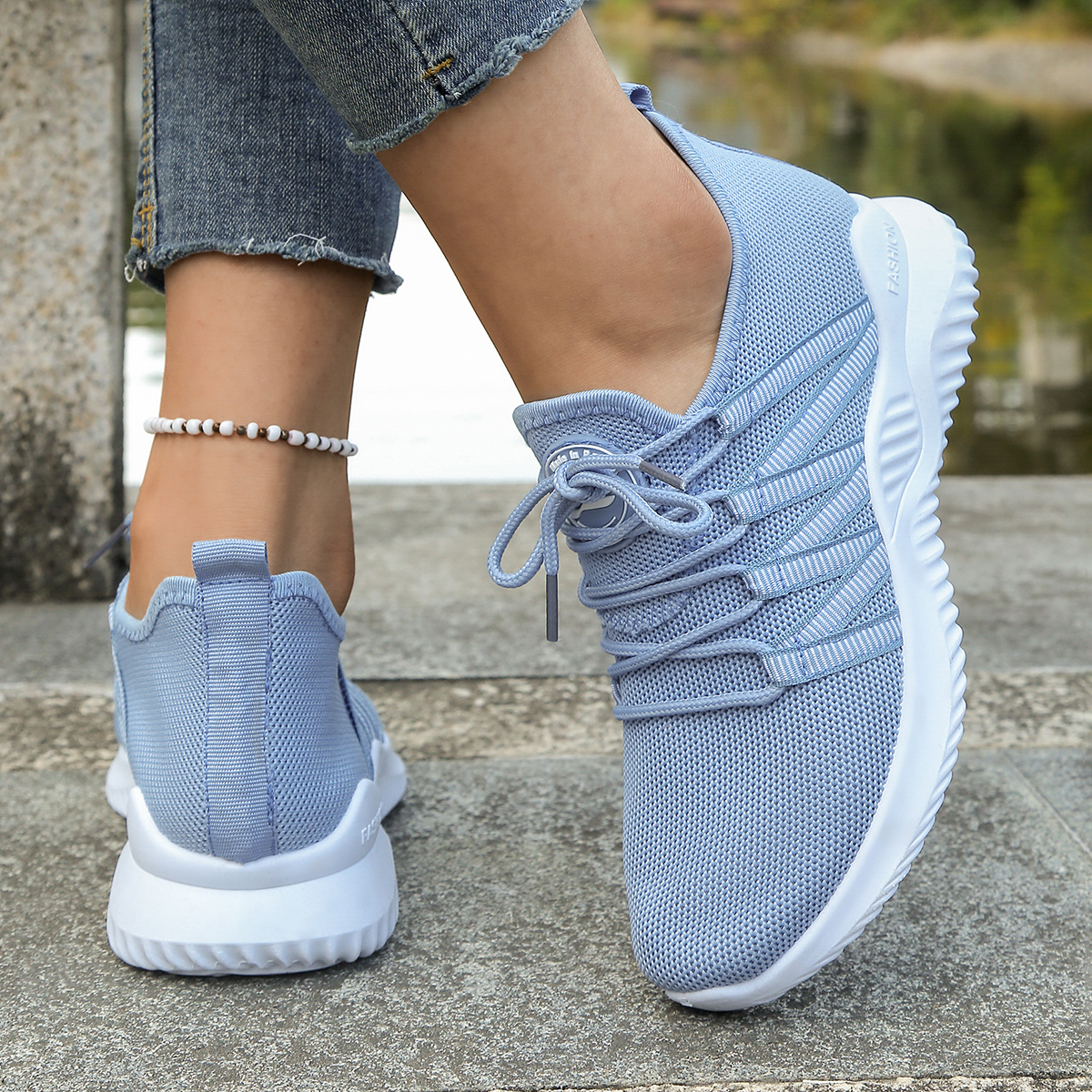 Women's  Breathable Knit Mesh  - Mesh Trainer Breathable 评论和价格