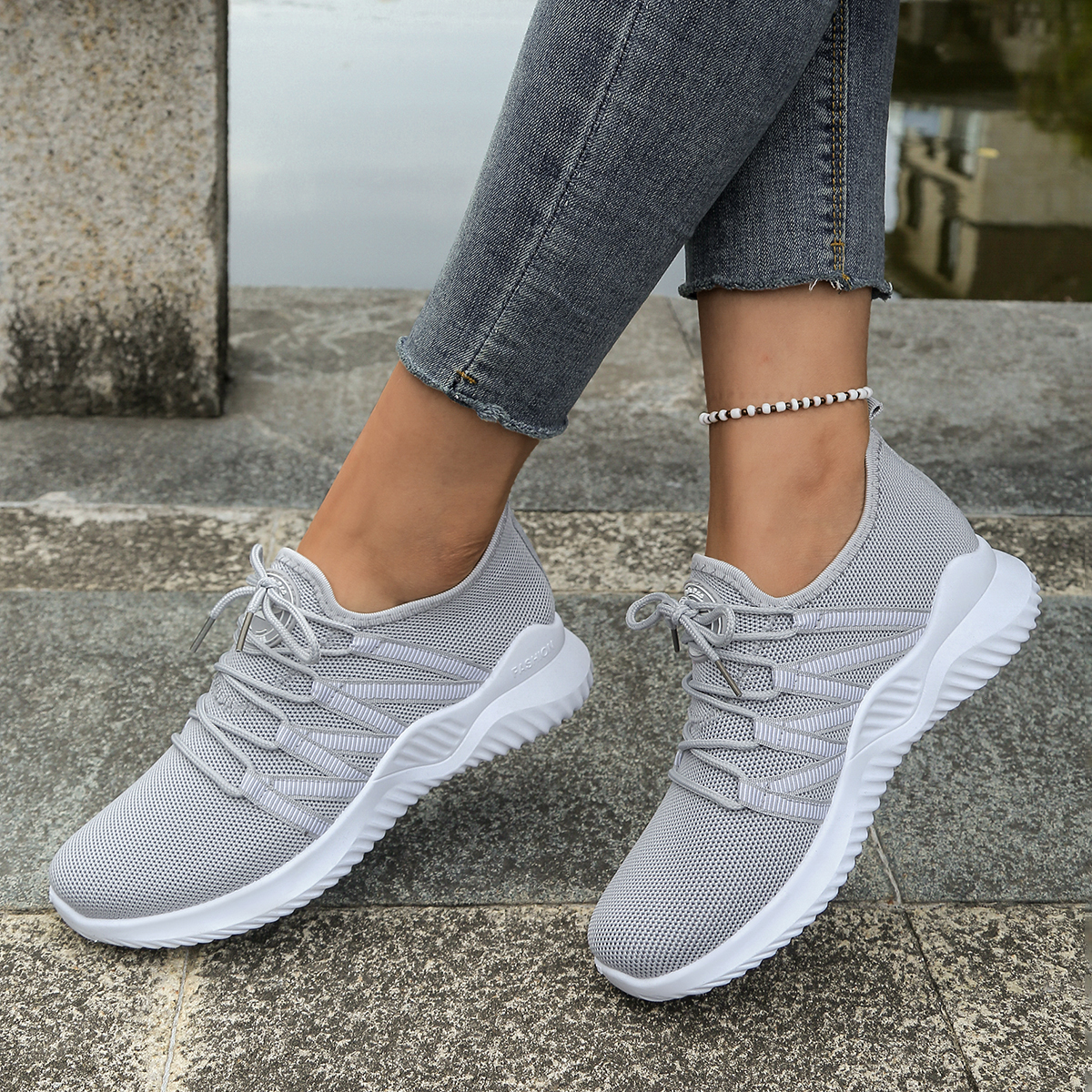Women's  Breathable Knit Mesh  - Mesh Trainer Breathable 评论和价格