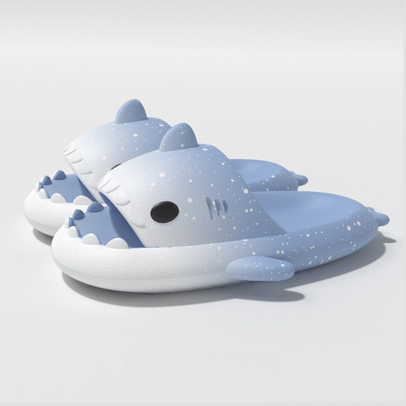 Cute Cartoon Shark Slippers Fo - Men'S Shoes With Platform 评论和价格