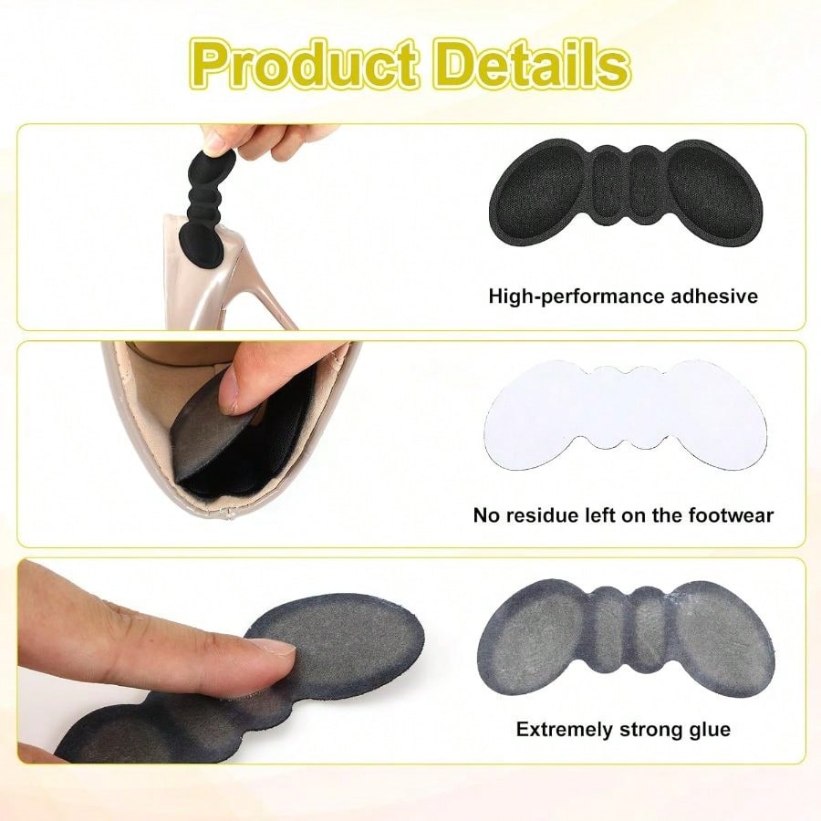 8 Pairs Heel Pads Shoes Too Bi - Men'S Shoes Grip 评论和价格