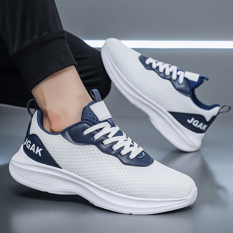 Ultra Light Mesh White Sneaker - Men Shoes Eu To Us Size 评论和价格