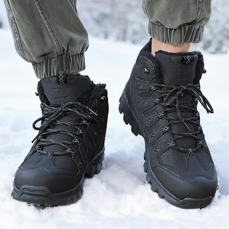 Winter Men's Boots Warm Plush  - Men'S Shoes Hoka Sale 评论和价格