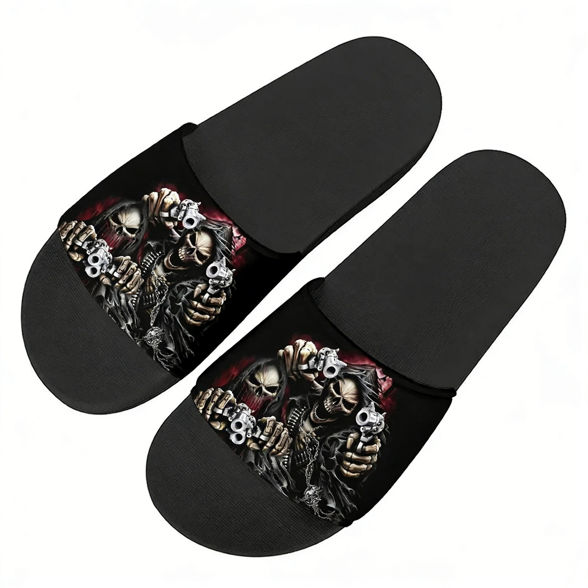 Crazy Skeleton Slippers Home W - Men'S Shoes Quality 评论和价格