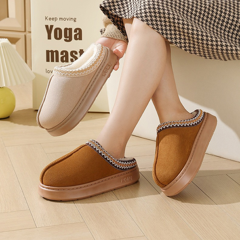 Slipper Women Home Thermal Fuz - Men'S Shoes Grip 评论和价格