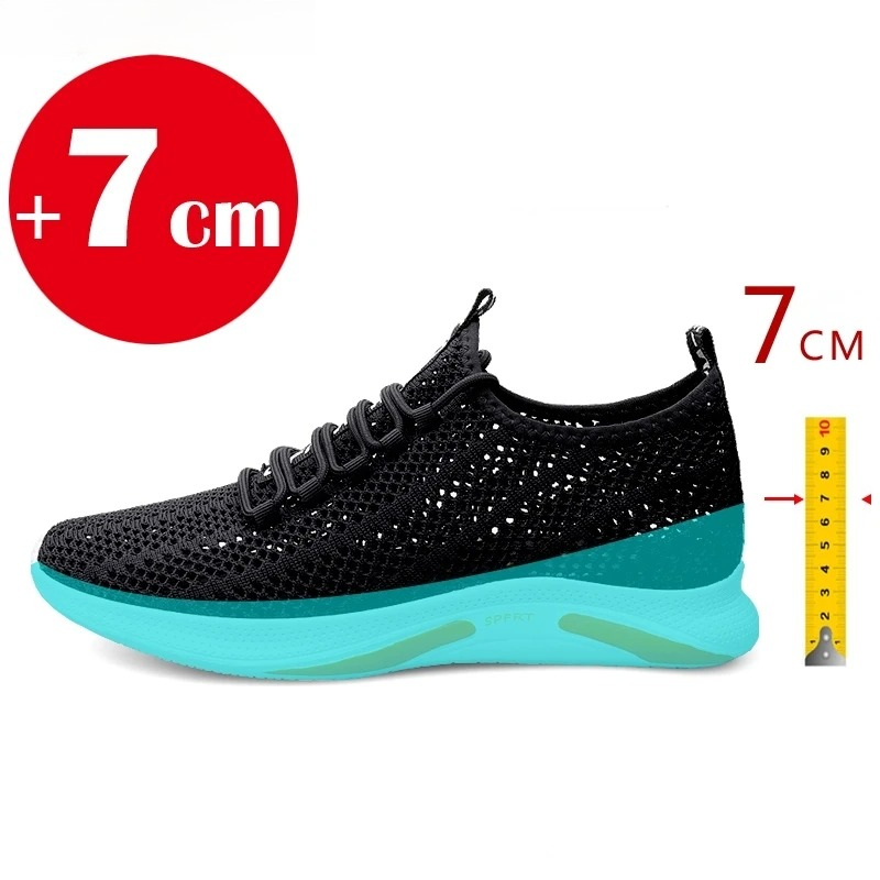 Summer Men Elevator Shoes Brea - Men'S Shoes Height Increase 评论和价格