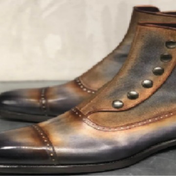 Men's Leather Suede Chelsea Bo - Men'S Shoes Hoka Sale 评论和价格