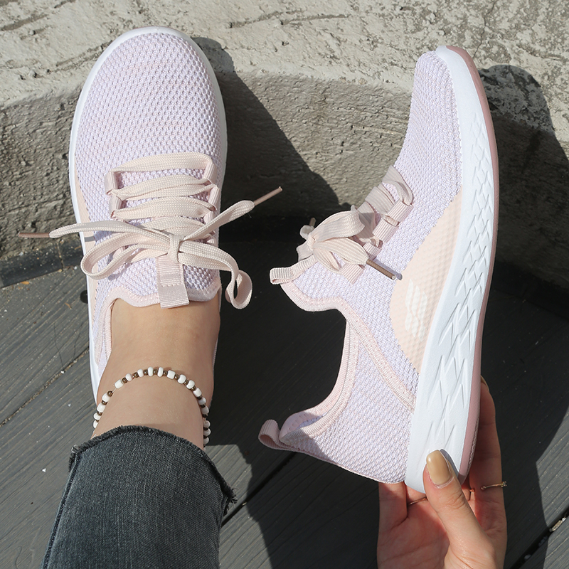 Breathable  Knit Women's Walki - Mesh Trainer Breathable 评论和价格