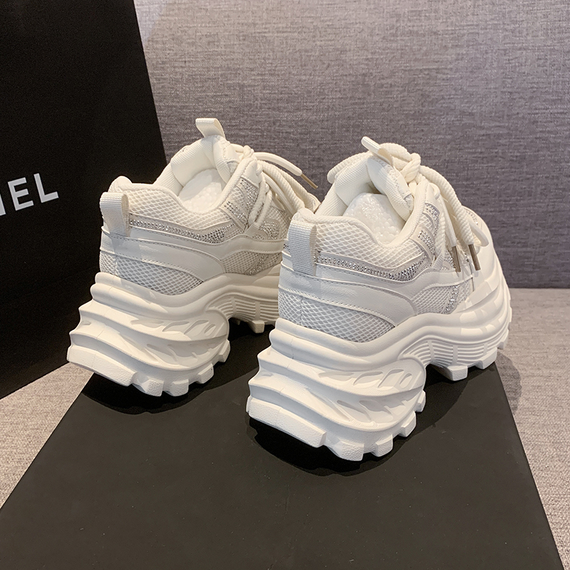 New Spring Women’s Chunky Snea - Mesh Trainer Breathable 评论和价格