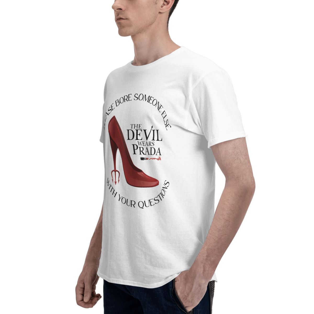 Men Red High Heel Shoe The Dev - Men Shoes Prada 评论和价格