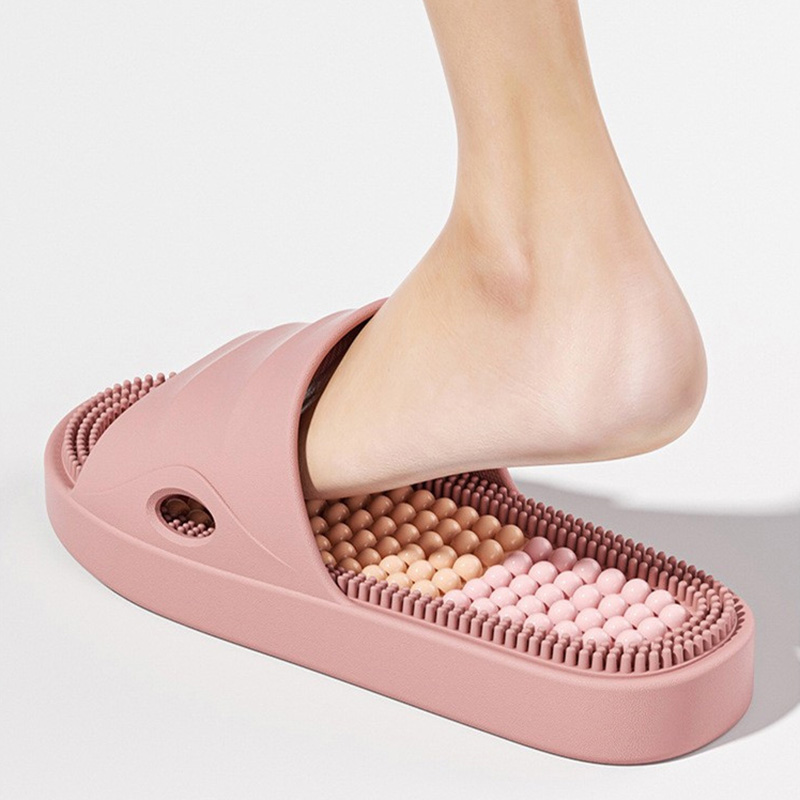Summer Women Men Massage Slipp - Men'S Shoes With Platform 评论和价格