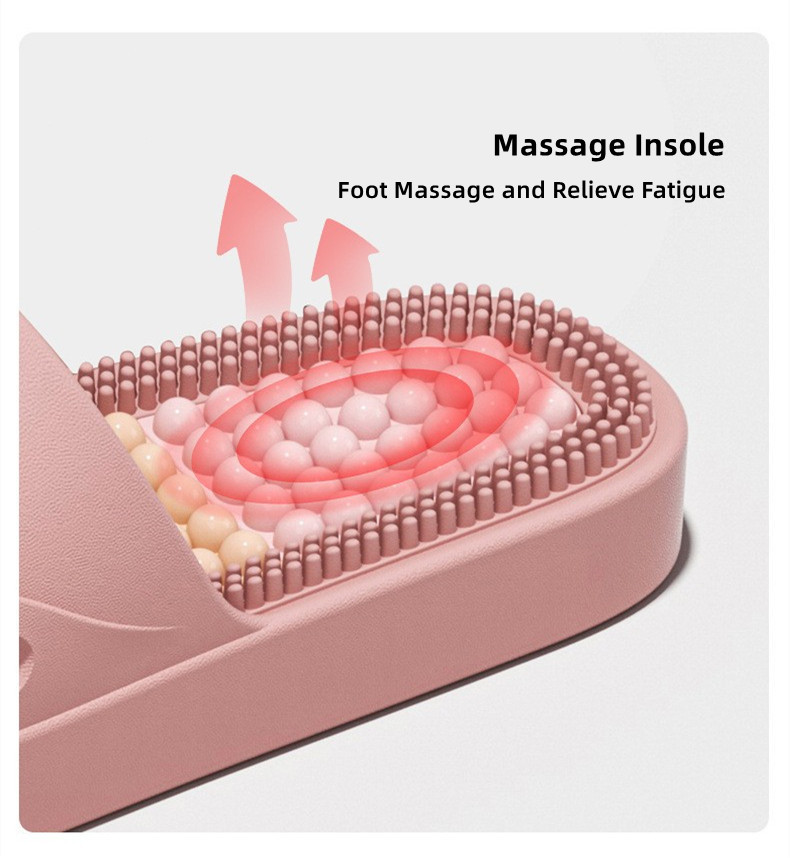 Summer Women Men Massage Slipp - Men'S Shoes With Platform 评论和价格