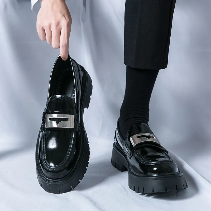 Platform New Men's Dress Leath - Men Shoes Prada 评论和价格