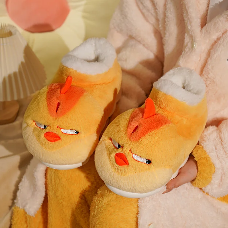 New Cute Cartoon Indoor Slippe - Men Shoes Boots 评论和价格