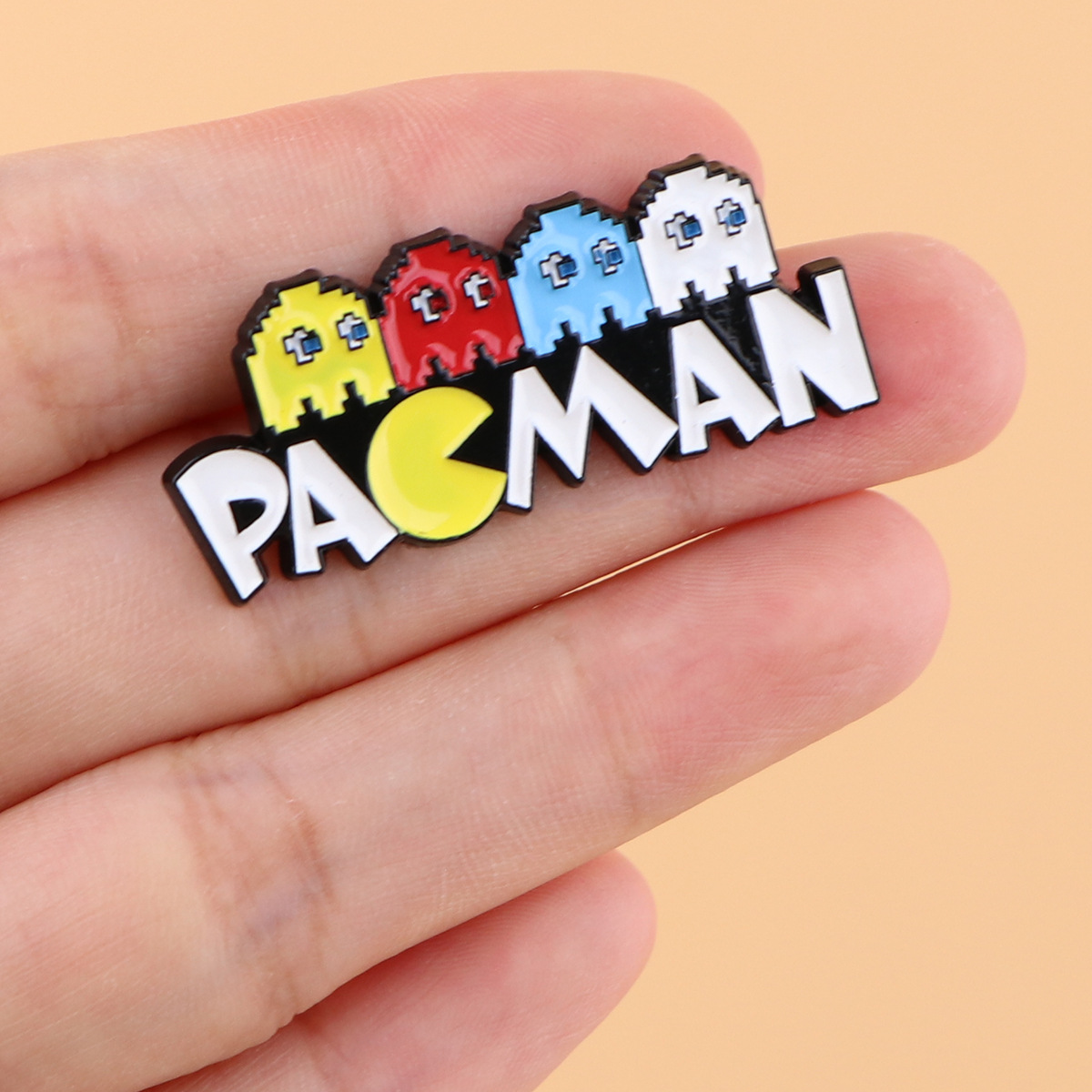 Pac-Man Game Brooch Pin Badge  - Men'S Shoes Brogues 评论和价格