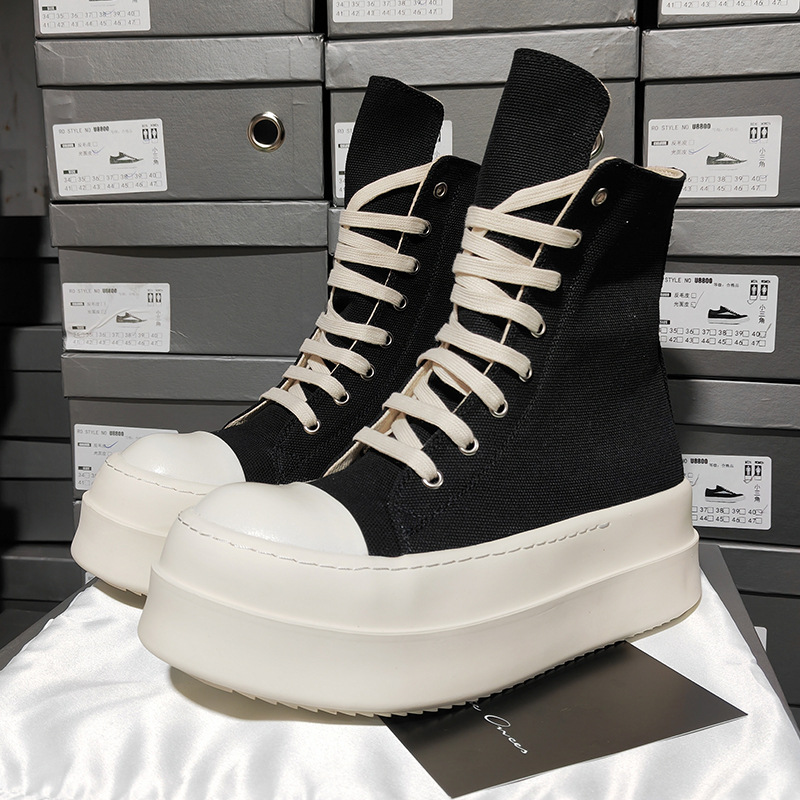 Black Men's and Women's Thick  - Men'S Shoes Height Increase 评论和价格