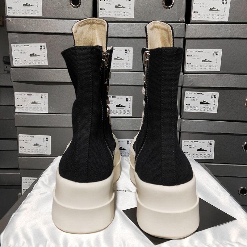 Black Men's and Women's Thick  - Men'S Shoes Height Increase 评论和价格