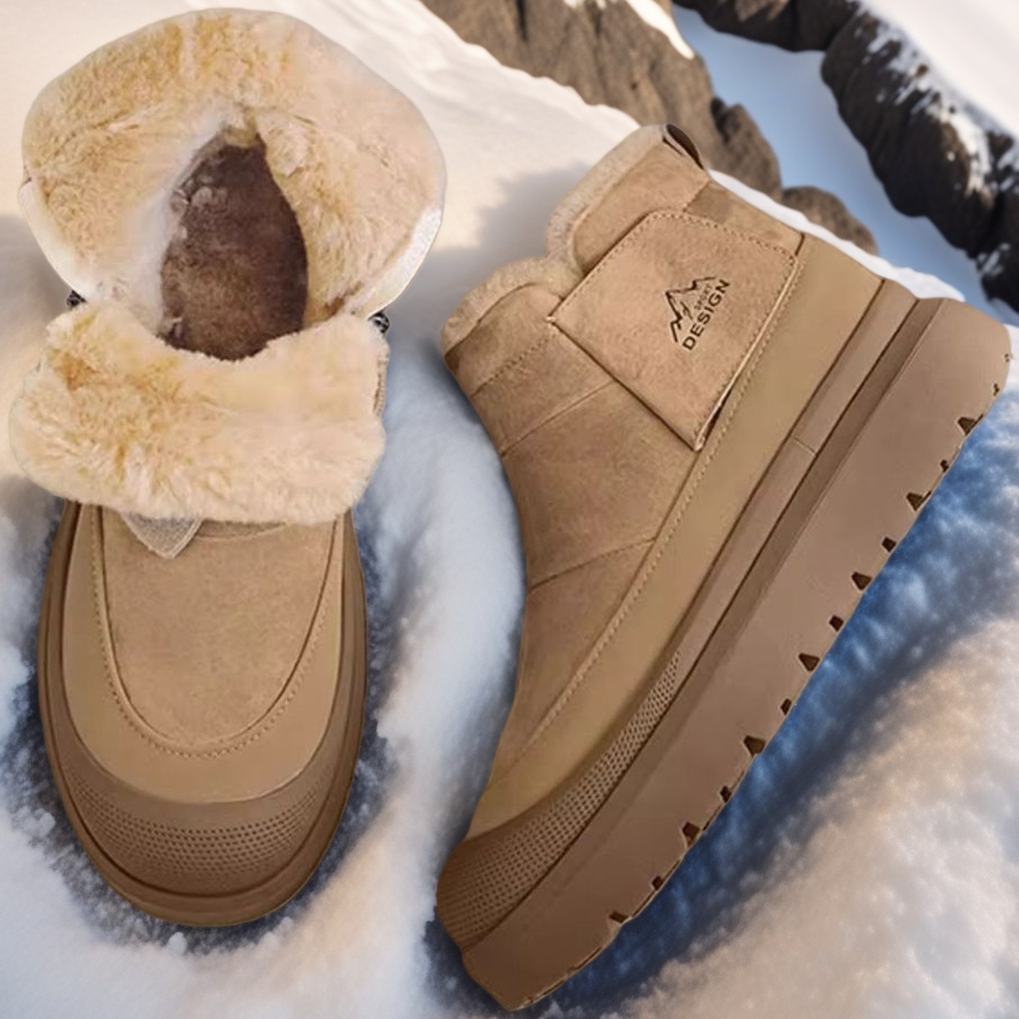 Winter Men Plush Warm Snow Boo - Men'S Shoes Hoka Sale 评论和价格