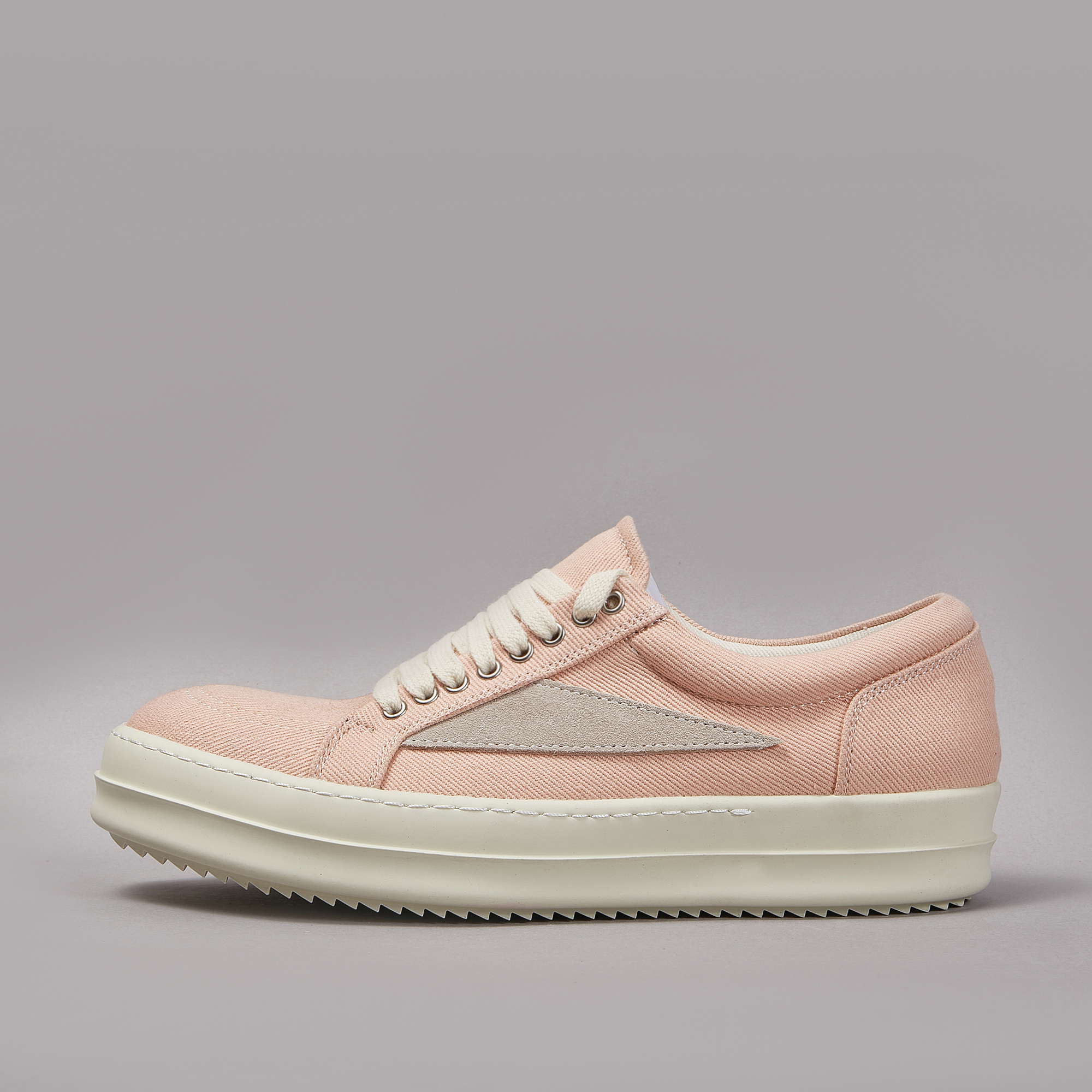 Unisex Dirty Pink Twill Fabric - Men Shoes Boots 评论和价格