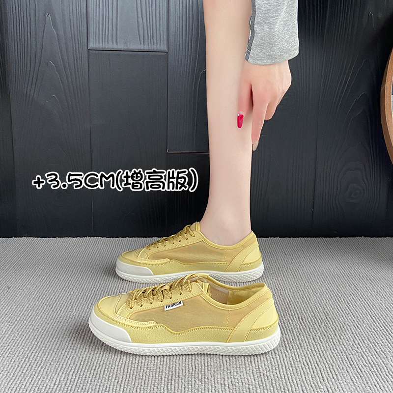 Women Casual Sneakers Low Top  - Men'S Shoes Height Increase 评论和价格