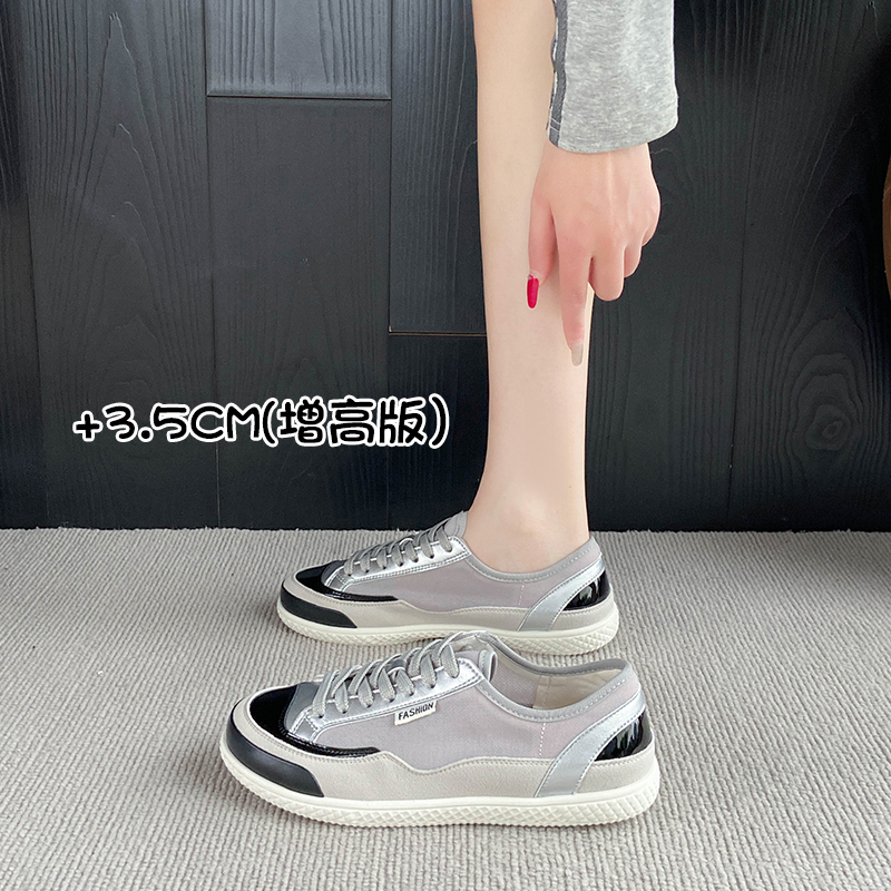 Women Casual Sneakers Low Top  - Men'S Shoes Height Increase 评论和价格